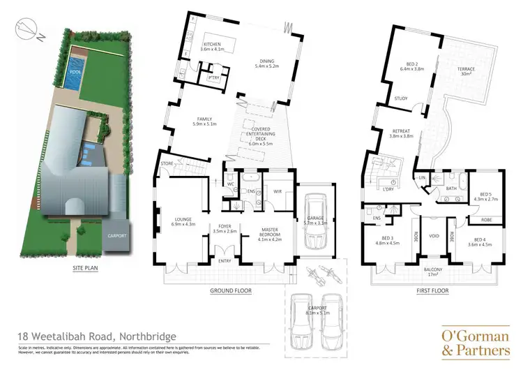 Floorplan of Homely house listing, 18 Weetalibah Road, Northbridge NSW 2063