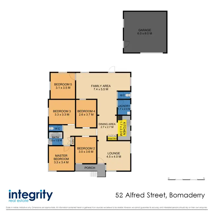 Floorplan of Homely house listing, 52 Alfred Street, Bomaderry NSW 2541
