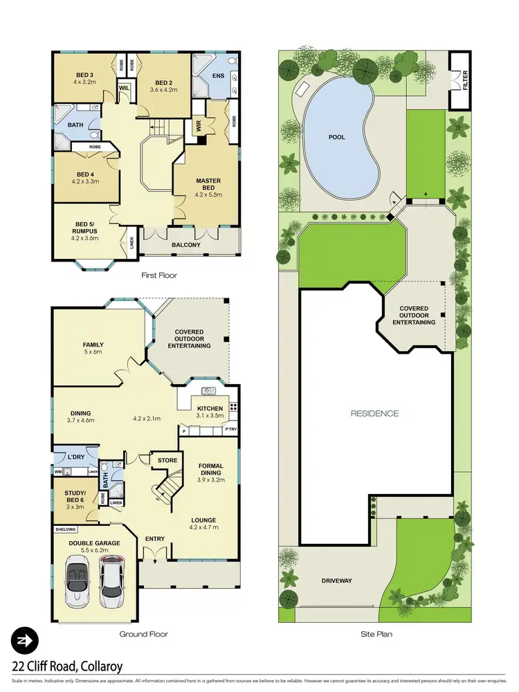 Floorplan of Homely house listing, 22 Cliff Road, Collaroy NSW 2097