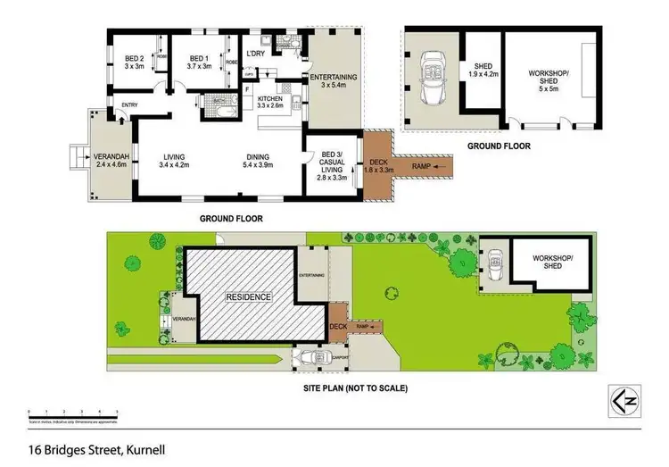 Floorplan of Homely house listing, 16 Bridges Street, Kurnell NSW 2231