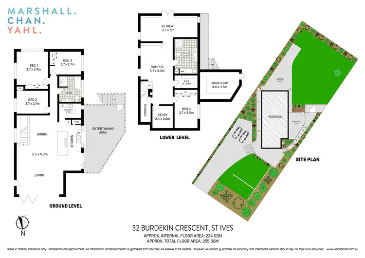 Floorplan of Homely house listing, 32 Burdekin Crescent, St Ives NSW 2075