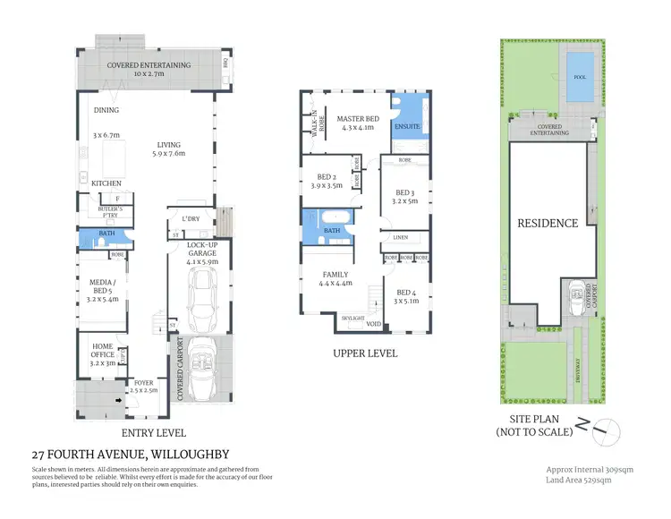 Floorplan of Homely house listing, 27 Fourth Avenue, Willoughby NSW 2068