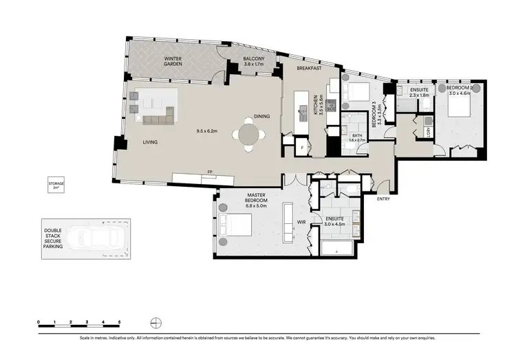 Floorplan of Homely apartment listing, 63/18 College Street, Darlinghurst NSW 2010