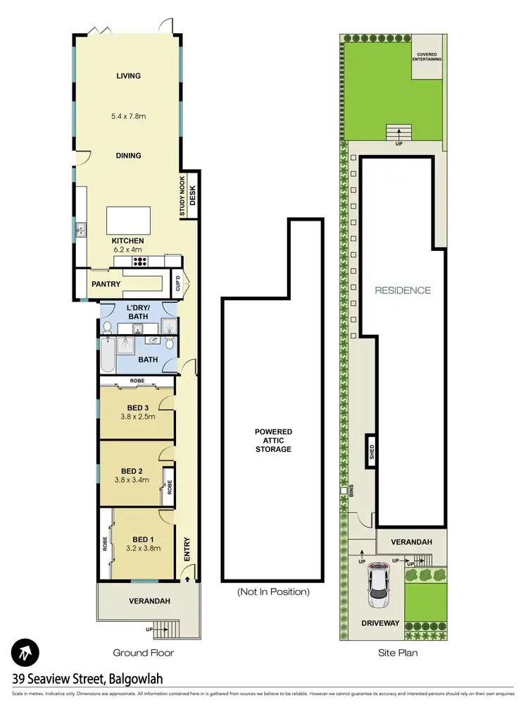 Floorplan of Homely house listing, 39 Seaview Street, Balgowlah NSW 2093