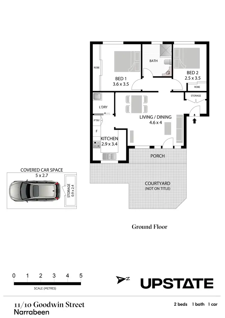 Floorplan of Homely apartment listing, 11/10 Goodwin Street, Narrabeen NSW 2101