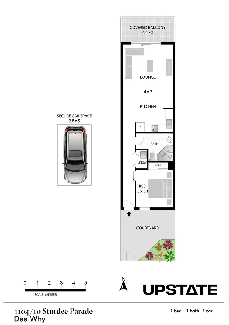 Floorplan of Homely apartment listing, 1104/10 Sturdee Parade, Dee Why NSW 2099