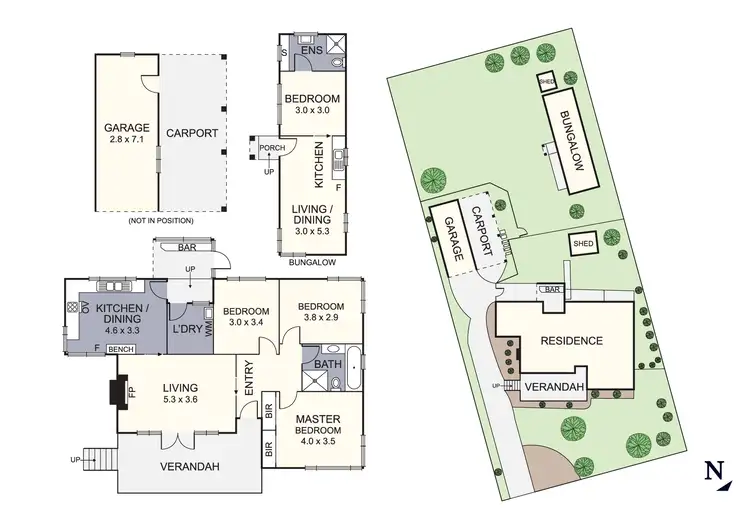 Floorplan of Homely house listing, 28 Timms Avenue, Croydon VIC 3136