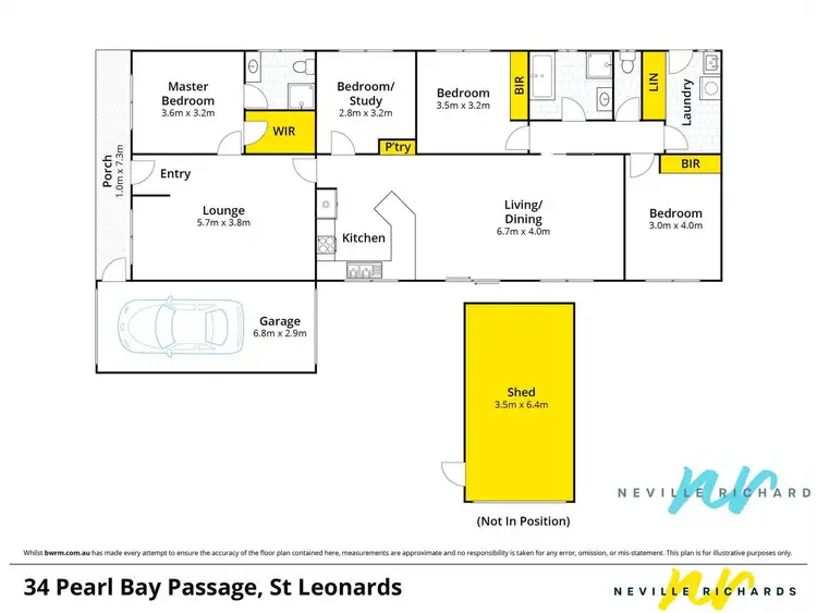Floorplan of Homely house listing, 34 Pearl Bay Passage, St Leonards VIC 3223