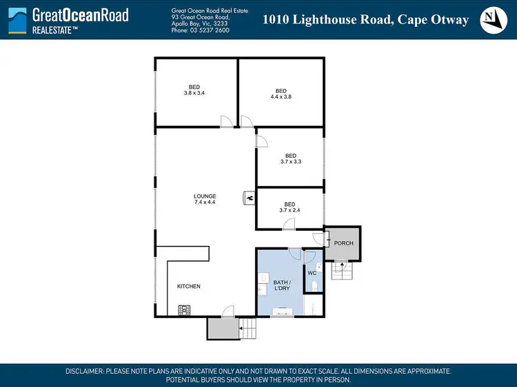 Floorplan of Homely house listing, Level 41, 41A, 4/1010 Lighthouse Road, Cape Otway VIC 3233