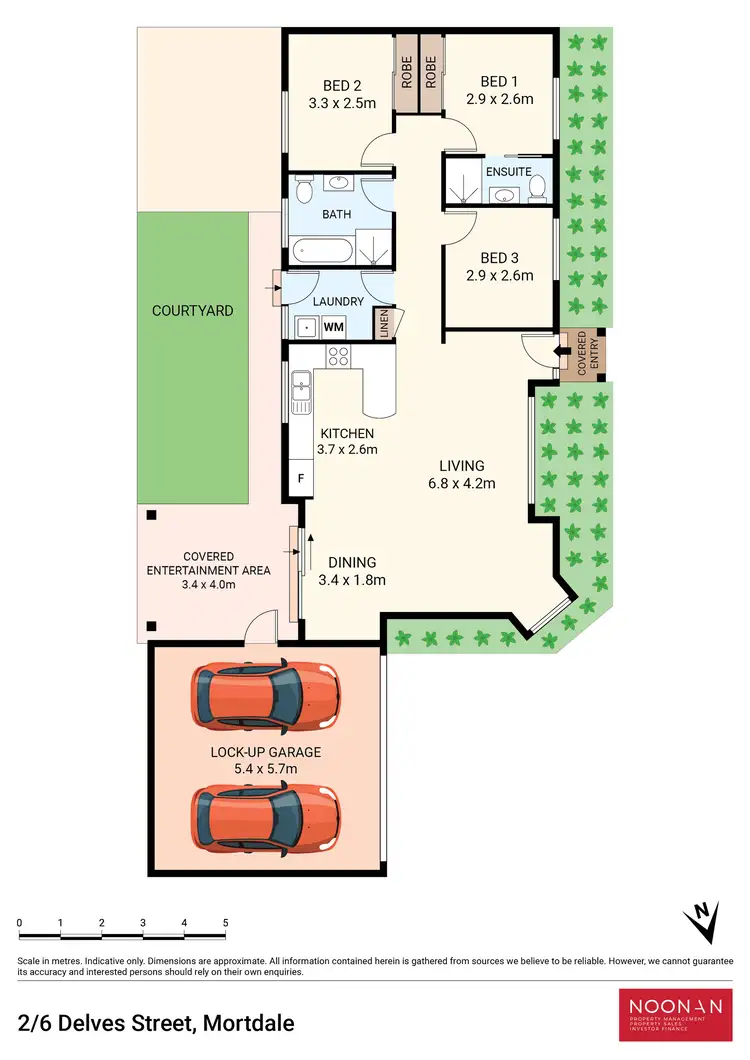 Floorplan of Homely villa listing, 2/6 Delves Street, Mortdale NSW 2223