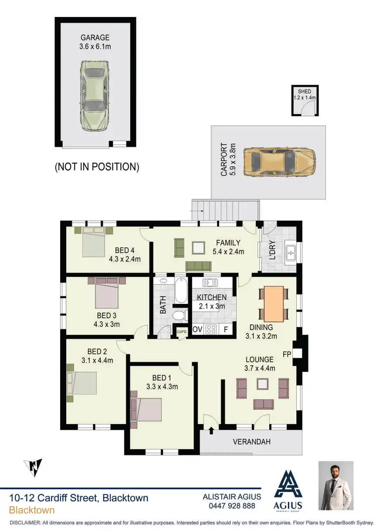 Floorplan of Homely house listing, 10-12 Cardiff Street, Blacktown NSW 2148