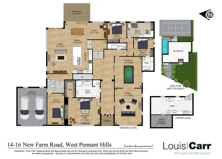 Floorplan of Homely house listing, 14-16 New Farm Road, West Pennant Hills NSW 2125