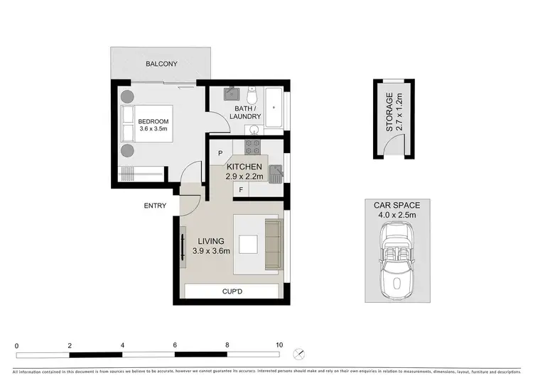 Floorplan of Homely apartment listing, 6/25 Morrison Road, Gladesville NSW 2111