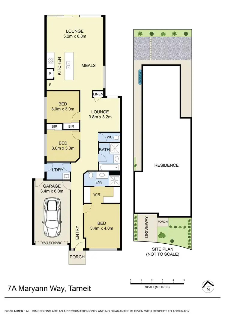 Floorplan of Homely unit listing, 7A Maryann Way, Tarneit VIC 3029