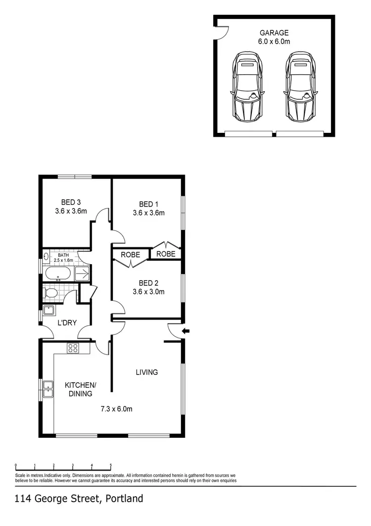 Floorplan of Homely house listing, 114 George Street, Portland VIC 3305