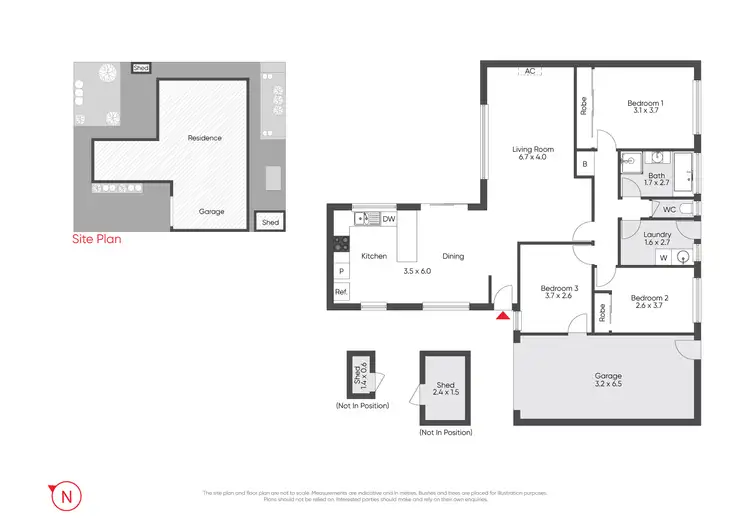 Floorplan of Homely unit listing, 2/11 Stenhouse Avenue, Brooklyn VIC 3012