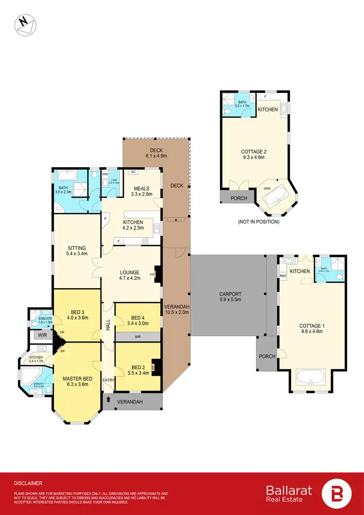 Floorplan of Homely house listing, 3 Albion Street, Golden Point VIC 3350