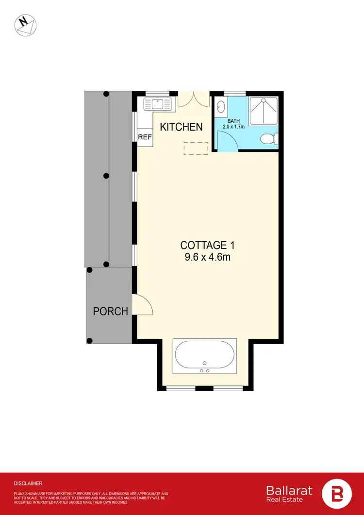 Floorplan of Homely house listing, 3 Albion Street, Golden Point VIC 3350