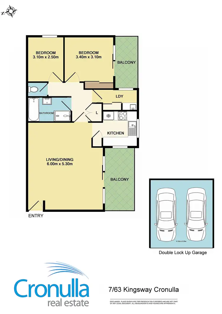Floorplan of Homely apartment listing, 7/63-65 Kingsway, Cronulla NSW 2230