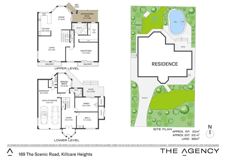 Floorplan of Homely house listing, 189 The Scenic Road, Killcare Heights NSW 2257
