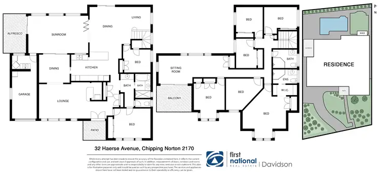 Floorplan of Homely house listing, 32 Haerse Avenue, Chipping Norton NSW 2170