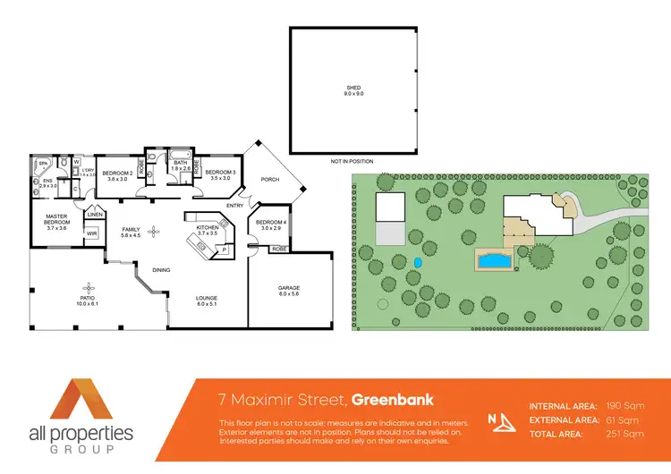 Floorplan of Homely house listing, 7-11 Maximir Street, Greenbank QLD 4124