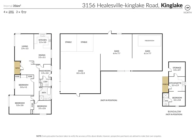 Floorplan of Homely house listing, 3156 Healesville-Kinglake Road, Kinglake VIC 3763