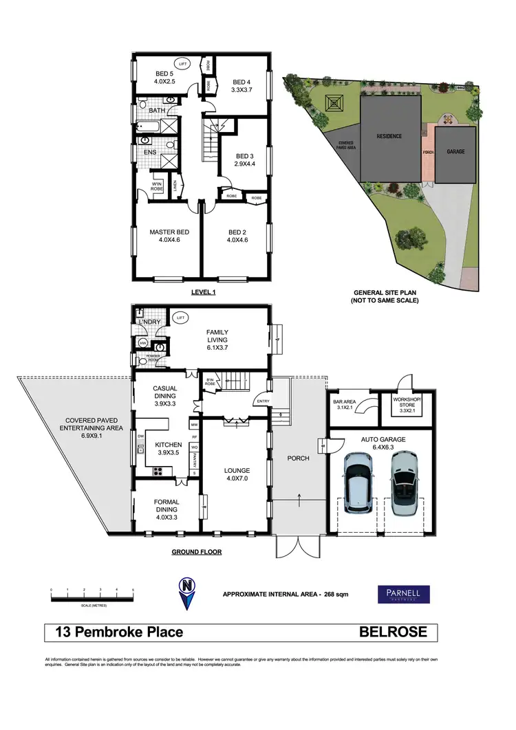 Floorplan of Homely house listing, 13 Pembroke Place, Belrose NSW 2085