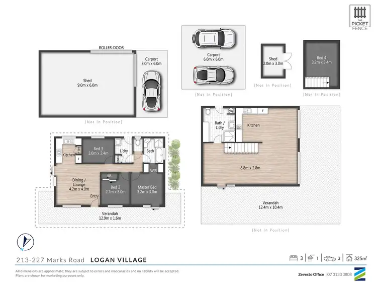 Floorplan of Homely house listing, 213-227 Marks Road, Logan Village QLD 4207
