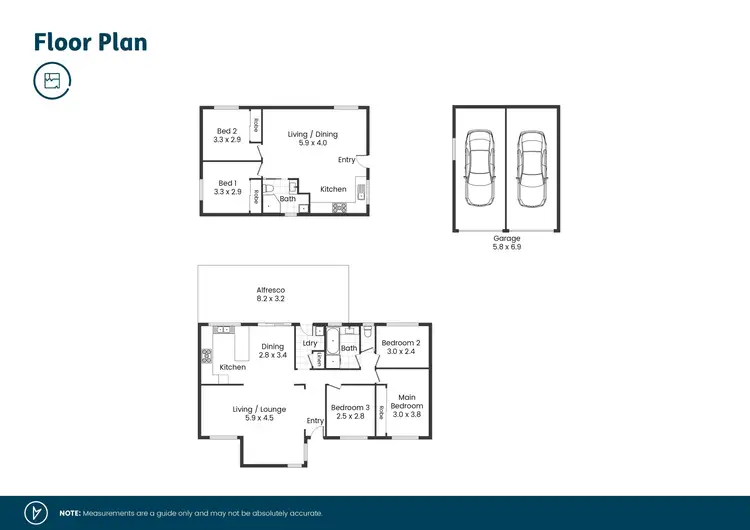 Floorplan of Homely house listing, 6 Kenvil Close, Rutherford NSW 2320