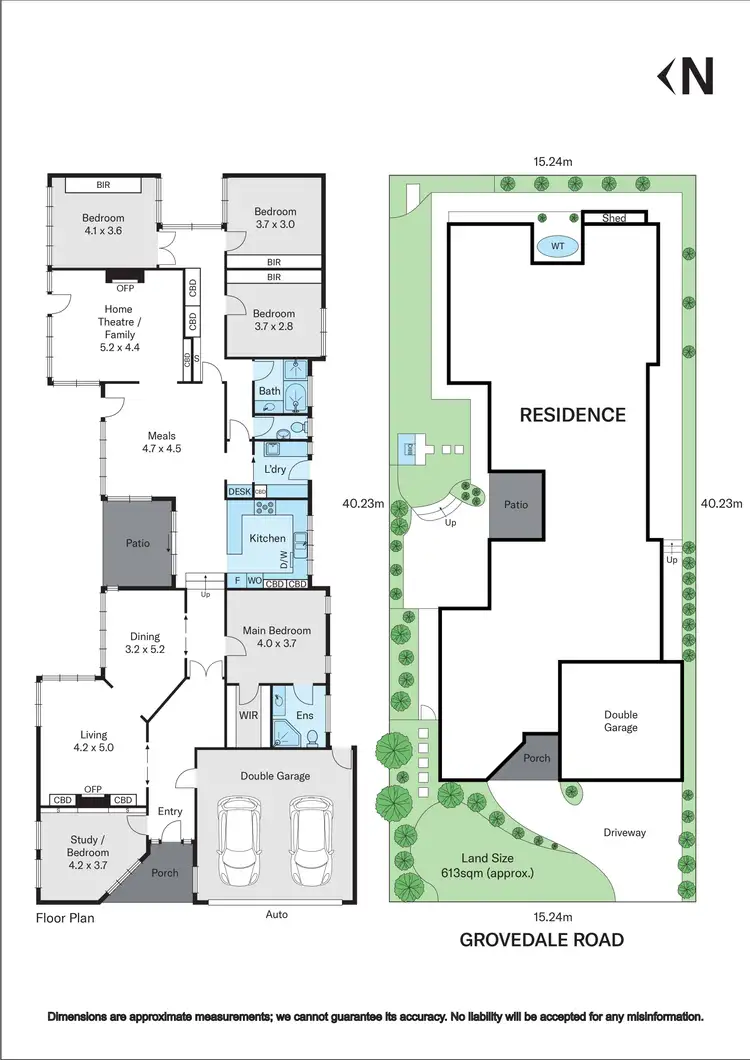 Floorplan of Homely house listing, 13 Grovedale Road, Surrey Hills VIC 3127