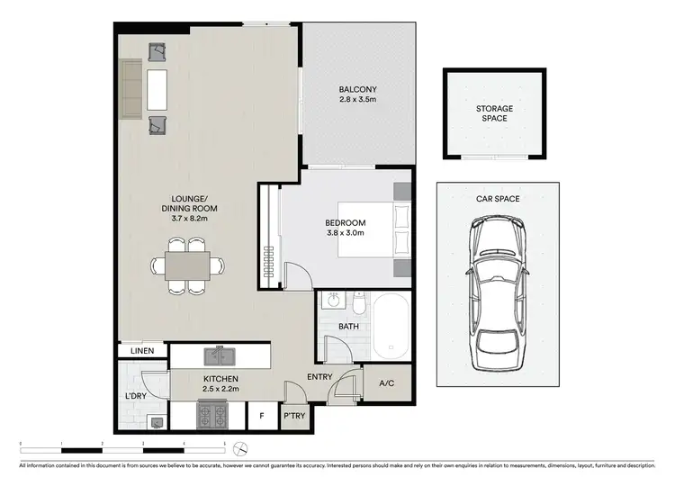 Floorplan of Homely apartment listing, 402/8 River Road West, Parramatta NSW 2150