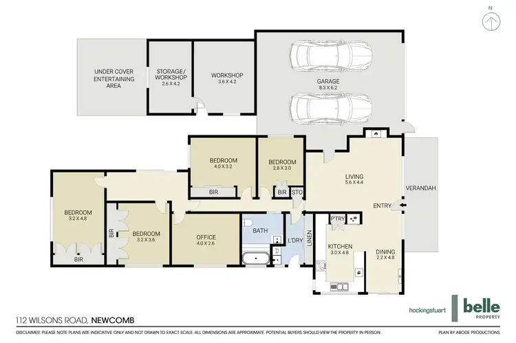 Floorplan of Homely house listing, 112 Wilsons Road, Newcomb VIC 3219