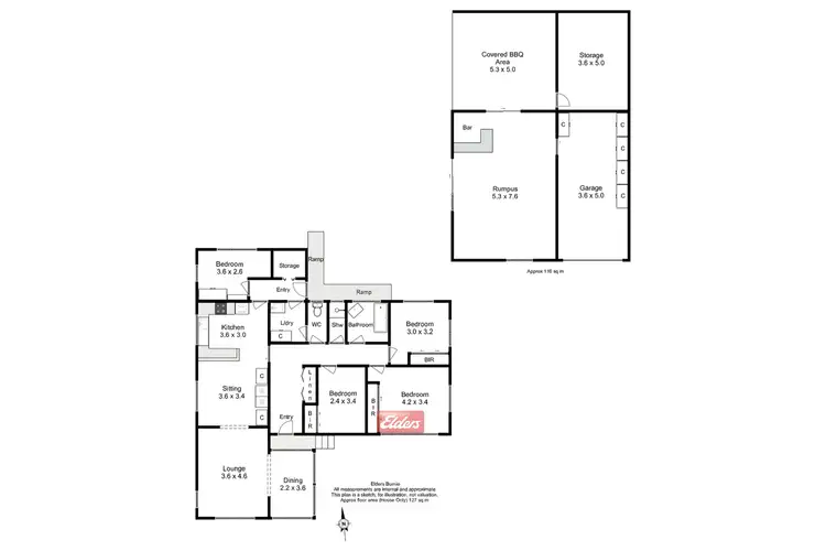 Floorplan of Homely house listing, 7 Roslyn Avenue, Romaine TAS 7320