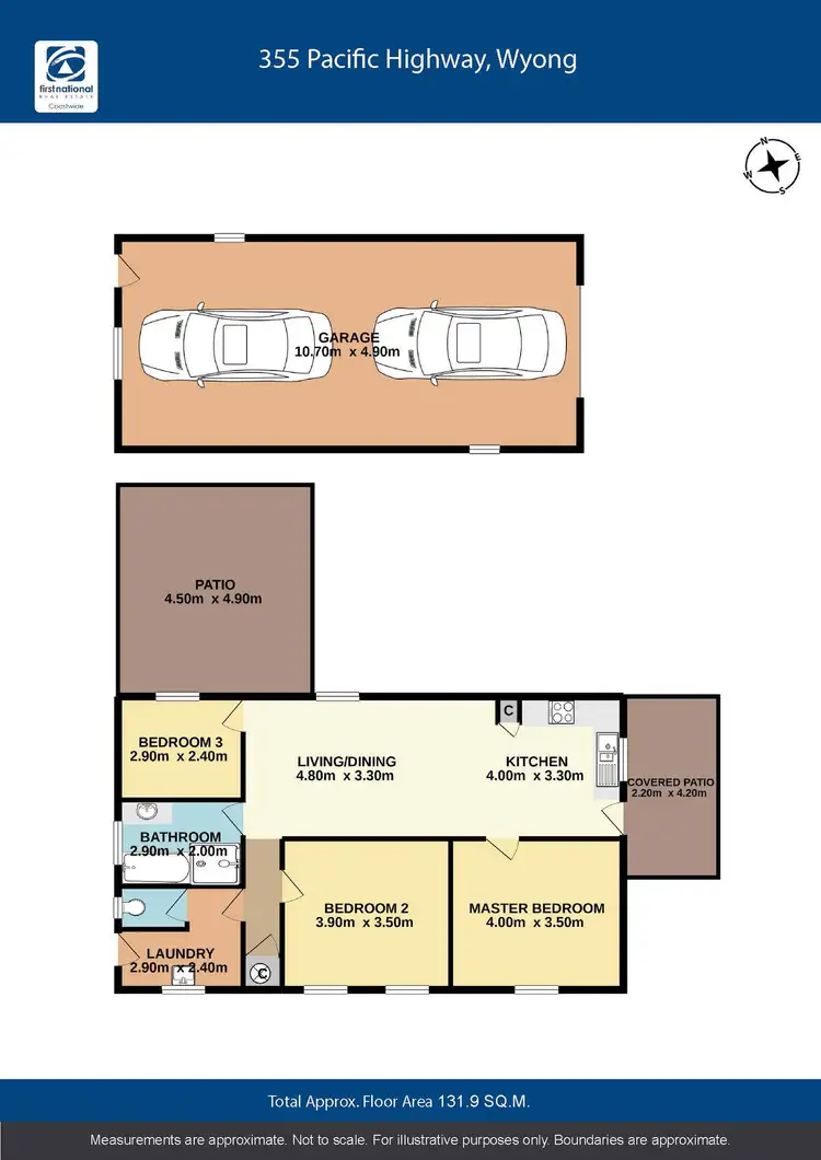 Floorplan of Homely house listing, 355 Pacific Highway, Wyong NSW 2259