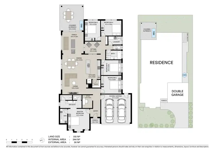 Floorplan of Homely house listing, 40 Nollamara Drive, Elanora QLD 4221