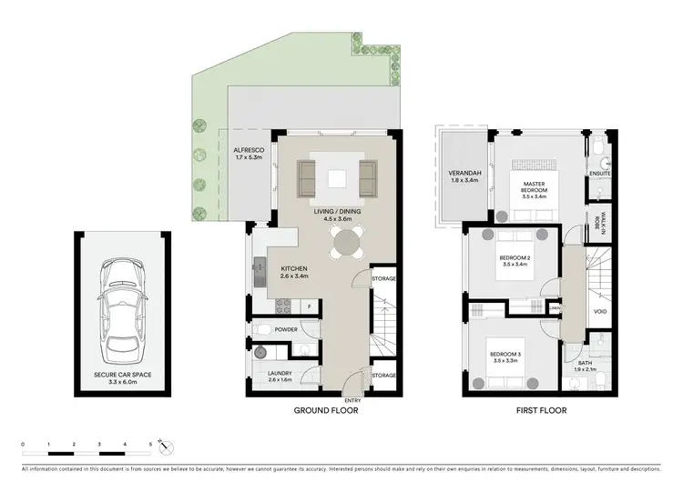 Floorplan of Homely townhouse listing, 1/174 Terrigal Drive, Terrigal NSW 2260