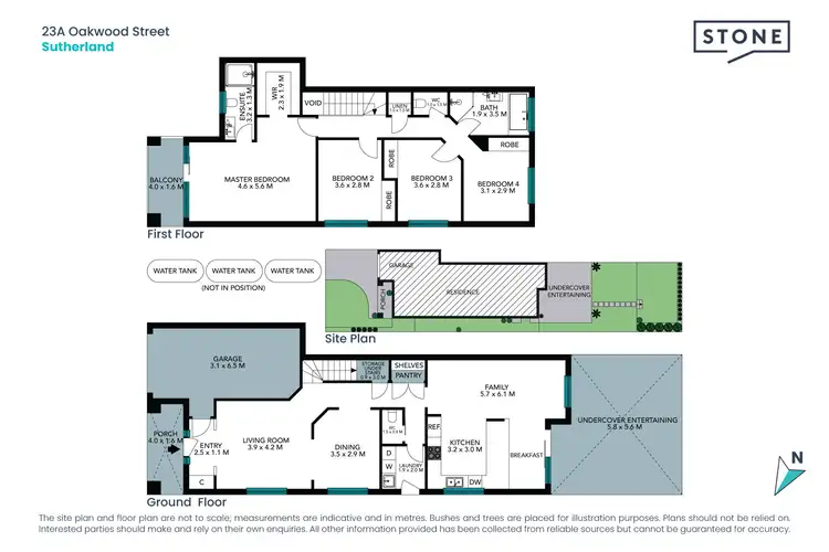 Floorplan of Homely house listing, 23A Oakwood Street, Sutherland NSW 2232