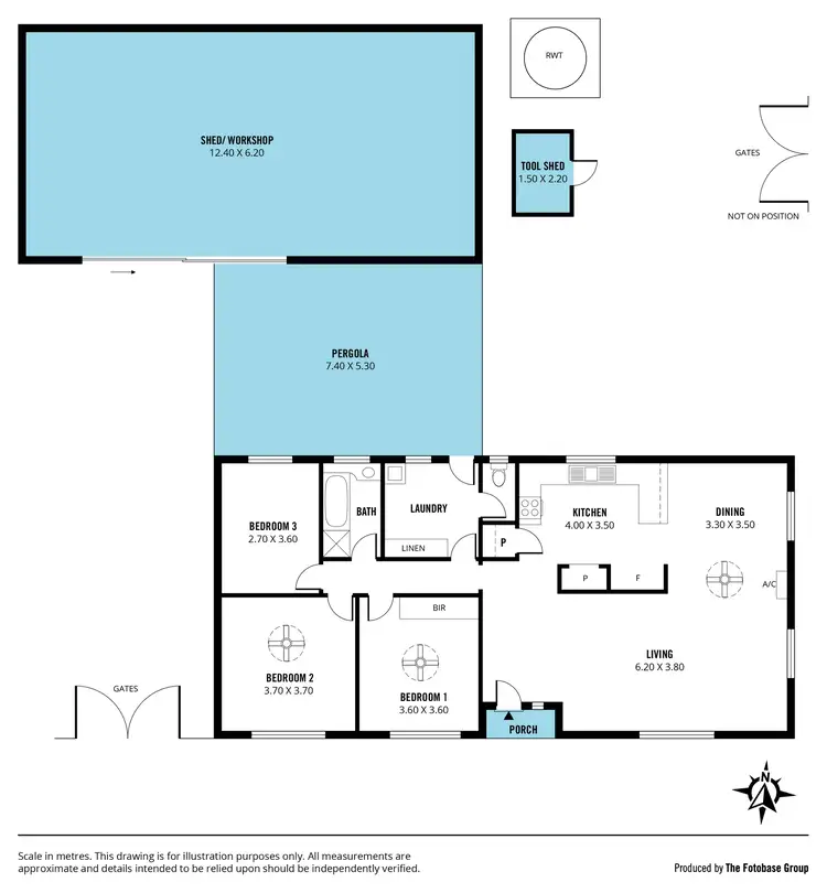 Floorplan of Homely house listing, 19 Blacker Road, Aldinga Beach SA 5173