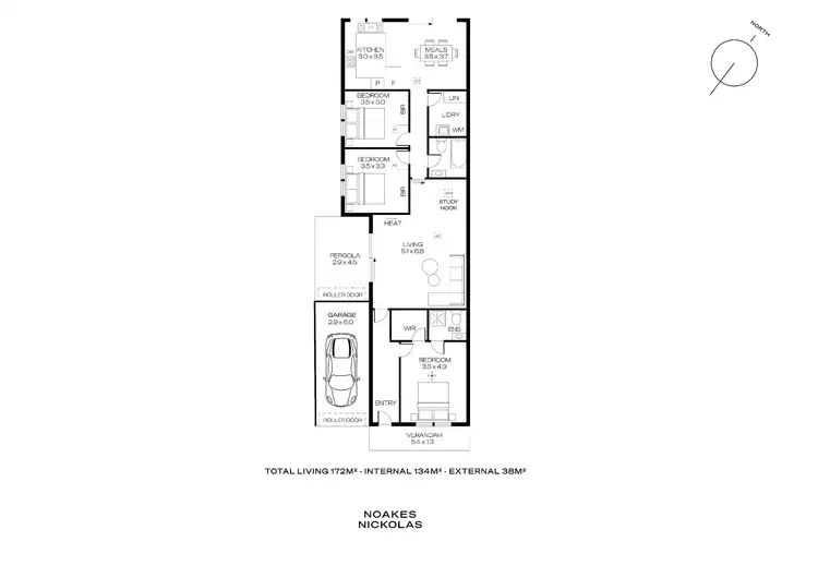 Floorplan of Homely house listing, 27A Barwell Avenue, Marleston SA 5033
