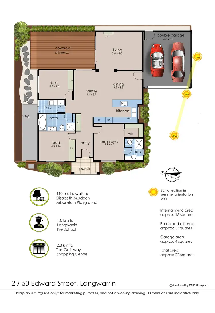 Floorplan of Homely unit listing, 2/50 Edward Street, Langwarrin VIC 3910
