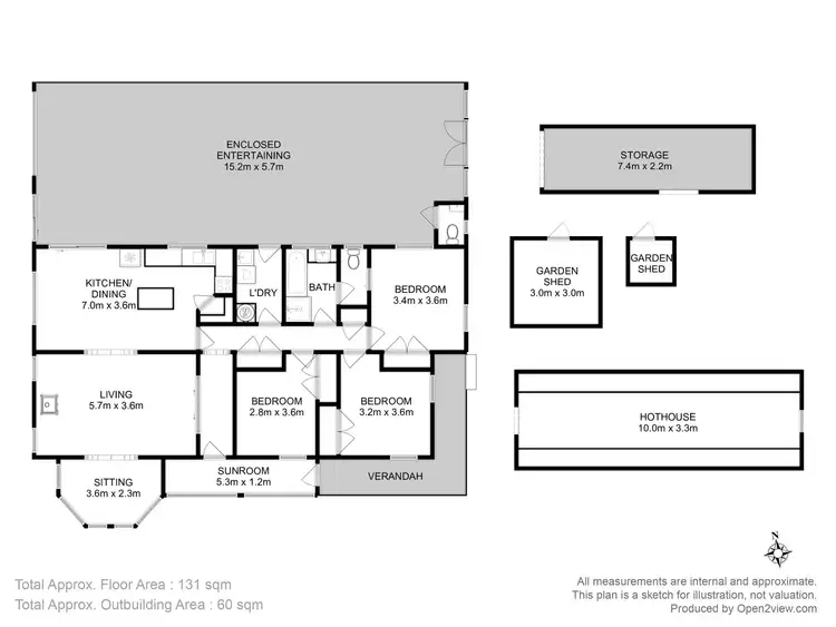 Floorplan of Homely house listing, 10 Kormos Drive, Nubeena TAS 7184