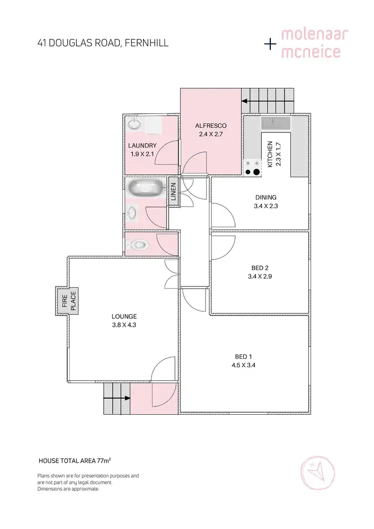 Floorplan of Homely house listing, 41 Douglas Road, Fernhill NSW 2519