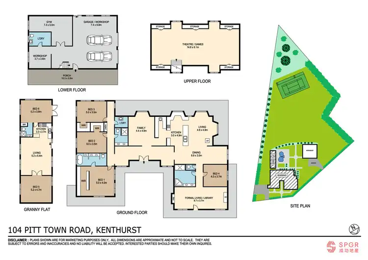 Floorplan of Homely house listing, 104 Pitt Town Road, Kenthurst NSW 2156