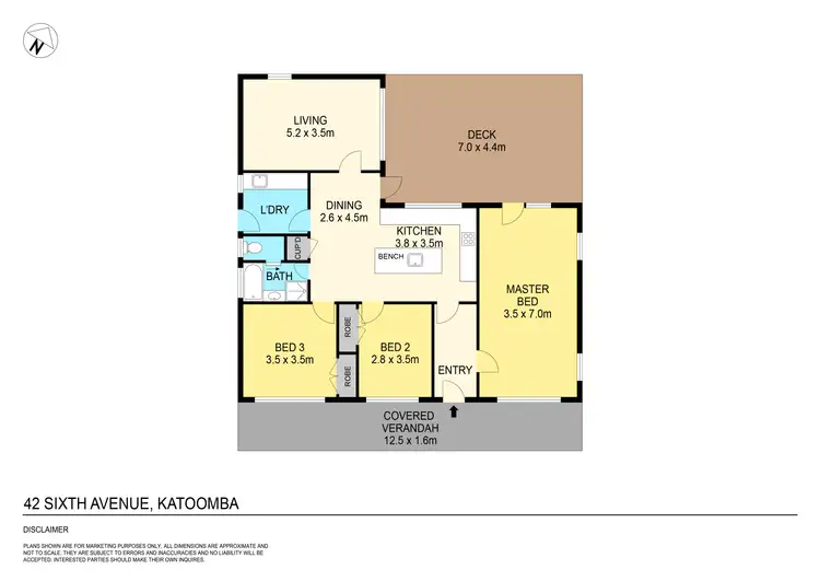 Floorplan of Homely house listing, 42 Sixth Avenue, Katoomba NSW 2780