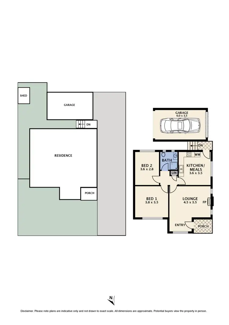 Floorplan of Homely unit listing, 1/15 Moore Crescent, Reservoir VIC 3073