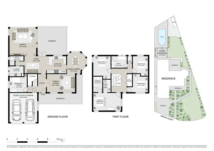Floorplan of Homely house listing, 4 Heron Court, Castle Hill NSW 2154