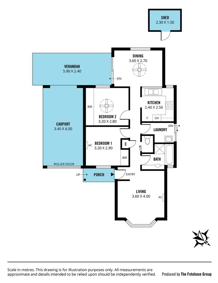 Floorplan of Homely unit listing, 17/17 Zwerner Drive, Hallett Cove SA 5158