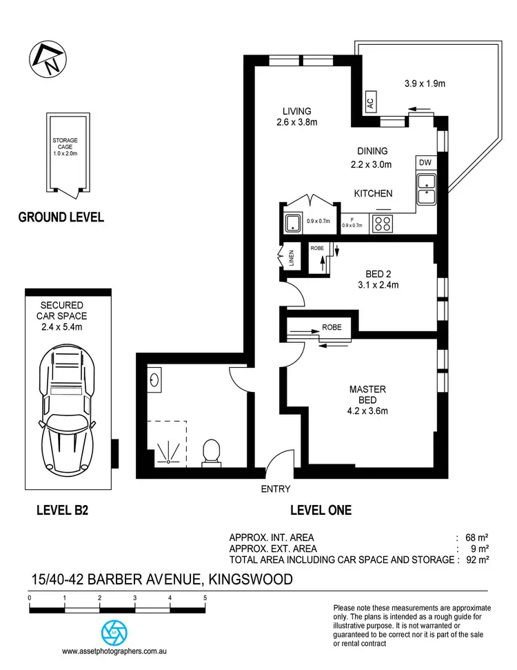 Floorplan of Homely apartment listing, 15/40-42 Barber Avenue, Penrith NSW 2750