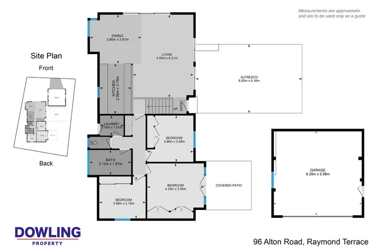 Floorplan of Homely house listing, 96 Alton Road, Raymond Terrace NSW 2324